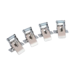 KIT DE GANCHOS PARA PANELES CUADRADOS EN DURLOCK - 4 PIEZAS