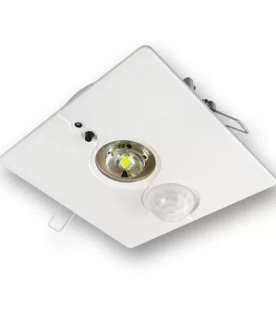 LUZ DE EMERGENCIA DE EMBUTIR HALL - CON SENSOR DE PRESENCIA