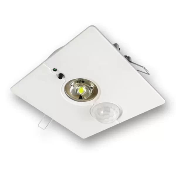 LUZ DE EMERGENCIA DE EMBUTIR HALL - CON SENSOR DE PRESENCIA