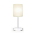 VELADOR HI-HAT ALTO TRASLUCIDO - BLANCO
