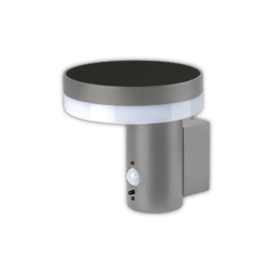 A18136 LUMINARIA LED SOLAR EXTERIOR - AUTONOMA - PARED - Imagen 1