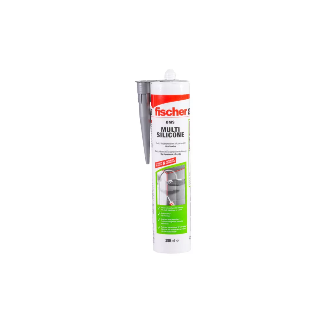A75138 SILICONA UNIVERSAL TRANSPARENTE - 280ML - Imagen 1