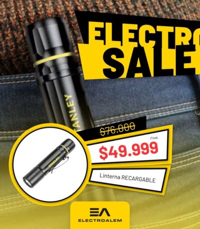 LINTERNA RECARGABLE LED 200LM