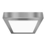 PLAFON LED CUADRADO - PLATA