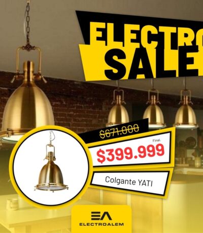 COLGANTE YATI DORADO