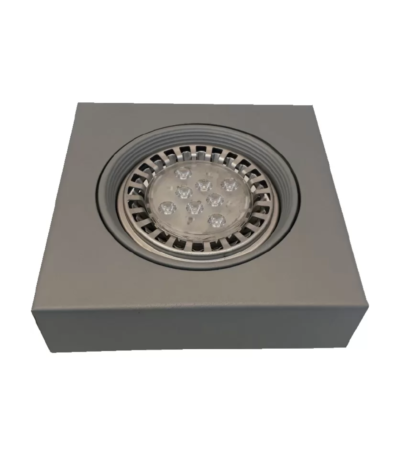 PLAFON SEMIEMBUTIDO CUADRADO – AR111