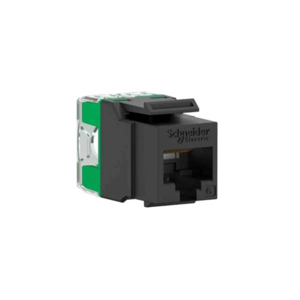 JACK RJ45 CAT6 KEYSTONE - NEGRO
