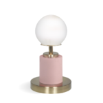 VELADOR ESFERA - ROSA PASTEL