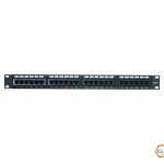 PATCH PANEL 24 RJ45 CAT6 - CARGADA