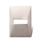 TAPA DE 1 MODULO BLANCA - SIGLO XXII