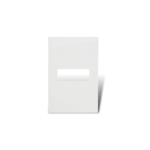 TAPA DE 1 MODULO BLANCA - LUJO SIGLO XXI