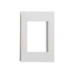 TAPA DE 4 MODULOS BLANCA - LUJO SIGLO XXI