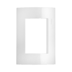 TAPA DE 3 MODULOS BLANCA - RODA