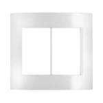 TAPA DE 6 MODULOS BLANCO - RODA