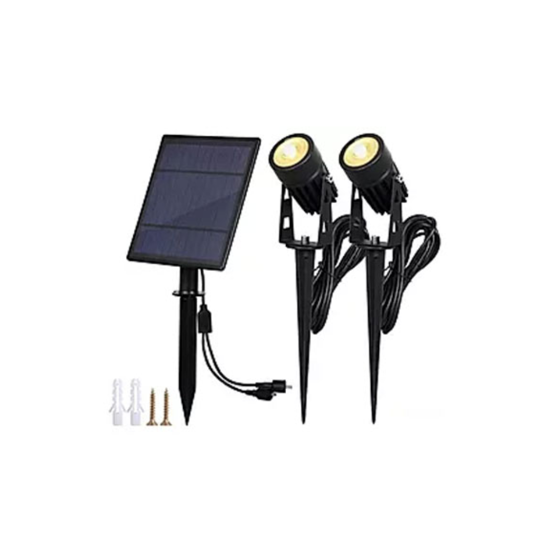 A18278 JABALINA ESTACA SOLAR X 2 - 6W - Imagen 1