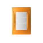 TAPA DE 3 MODULOS NARANJA BRILLANTE