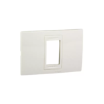TAPA DE 1 MODULO MARFIL - BASE