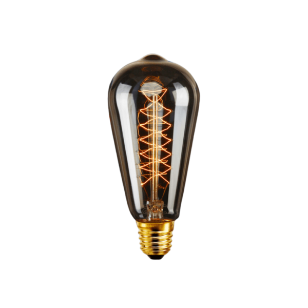 LAMPARA DE CARBON ANTIQUE - 24W ST64