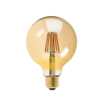 LAMPARA LED VINTAGE GLOBO - 8W DIMERIZABLE DORADO