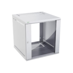 RACK MURAL 12U 19" DESARMADO - PUERTA DE VIDRIO