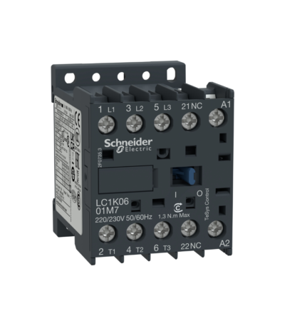 CONTACTOR TRIPOLAR 6A 24V NA