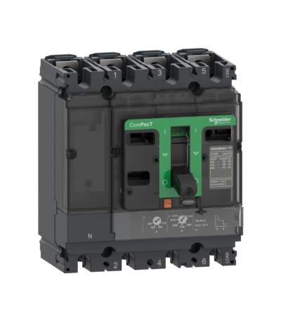 INTERRUPTOR COMPACT C10B4TM050 25KA 4X100 TMD50A 4P4R