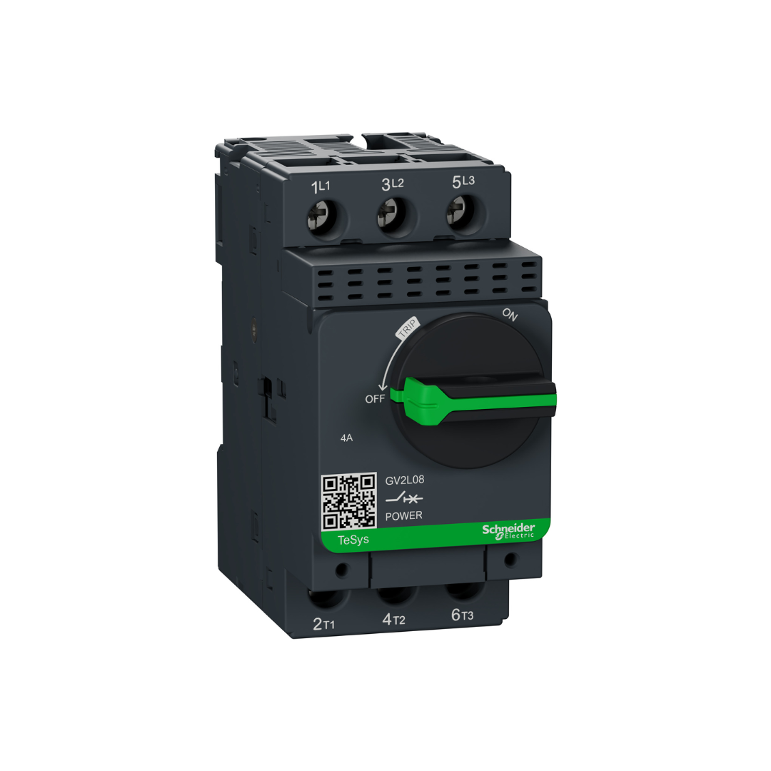 GUARDAMOTOR GV2L08 MAGNETICO TESYS DECA 4A MANDO ROTATIVO GUARDAMOTOR GV2L08 MAGNETICO TESYS DECA 4A MANDO ROTATIVO