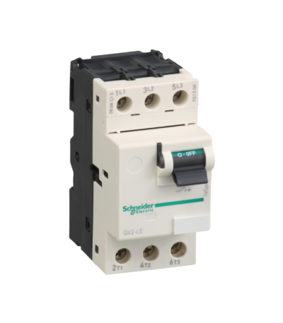 GUARDAMOTOR GV2LE07 MAGNETICO TESYS DECA 2.5A PALANCA DE CONMUTACION