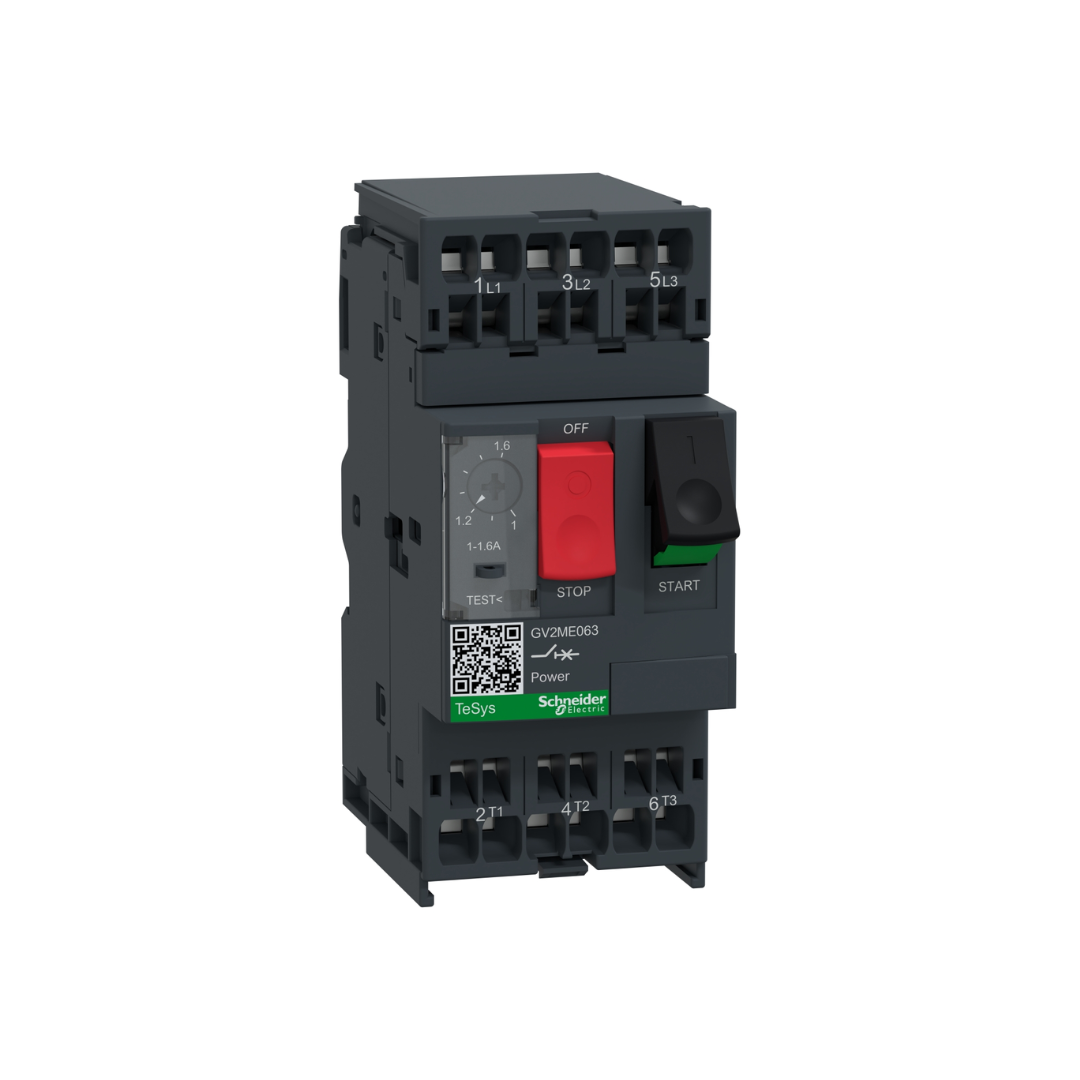 GUARDAMOTOR GV2ME063 TERMOMAGNETICO TESYS DECA 1.-1.6A GUARDAMOTOR GV2ME063 TERMOMAGNETICO TESYS DECA 1.-1.6A