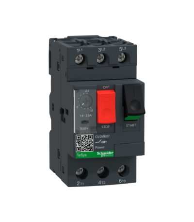 GUARDAMOTOR GV2ME07 TERMOMAGNETICO TESYS DECA 1.6-2.5A