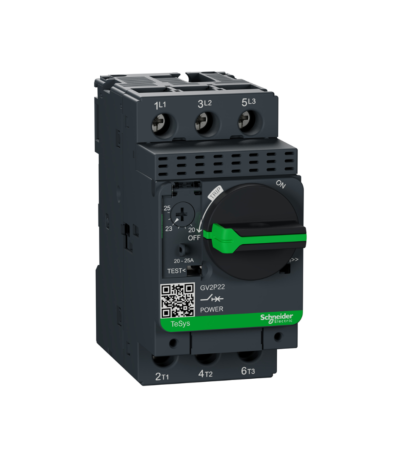 GUARDAMOTOR GV3L32 MAGNETICO TESYS DECA 32A MANDO ROTATIVO