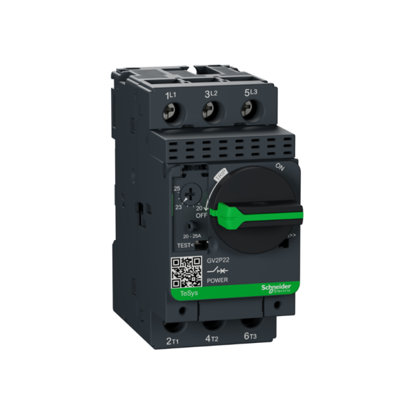 GUARDAMOTOR GV3L32 MAGNETICO TESYS DECA 32A MANDO ROTATIVO