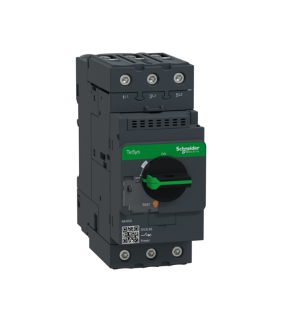 GUARDAMOTOR GV3L65 MAGNETICO TESYS DECA 65A MANDO ROTATIVO