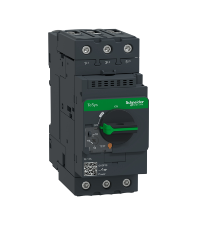 GUARDAMOTOR GV3P18 TERMOMAGNETICO TESYS DECA 12-18A MANDO ROTATIVO