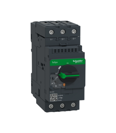 GUARDAMOTOR GV3P40 TERMOMAGNETICO TESYS DECA 30-40A MANDO ROTATIVO