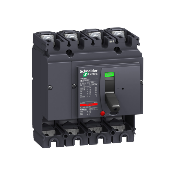 INTERRUPTOR SIN RELE NSX160 4X160A 50KA