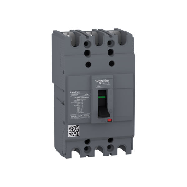INTERRUPTOR TERMOMAGNETICO EZC100N3030 30A 3 POLOS