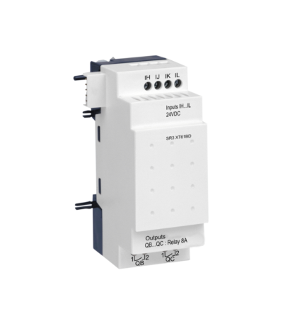 MODULO ZELIO LOGIC 6E/S REL P/SR3 SR3XT61BD