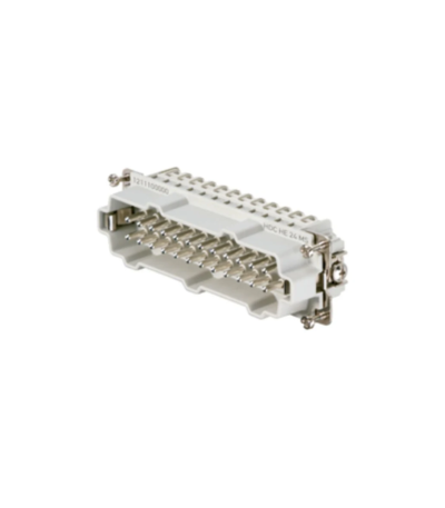 NUCLEO DE FICHA MACHO 24 POLOS + TIERRA 16A