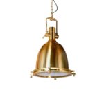 LUMINARIA COLGANTE YATI DORADO E27