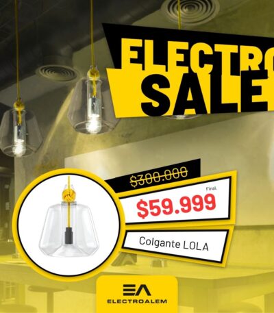 COLGANTE LOLA AMARILLO