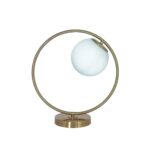 LAMPARA DE MESA AYDI OPAL BRONCE E27