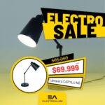 LAMPARA DE MESA CARYLU NEGRO - E27