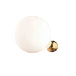 LAMPARA DE MESA FRIDA 200MM VIDRIO OPAL