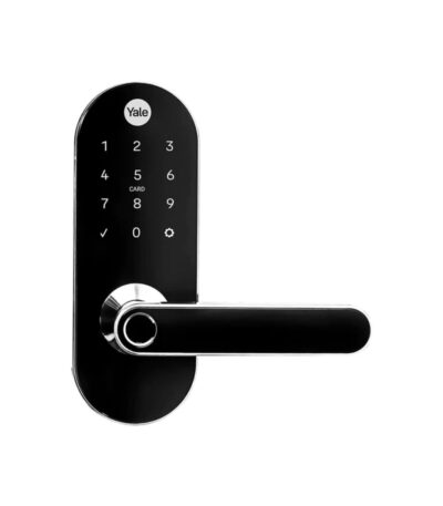 CERRADURA DIGITAL YMC420 YALE ACERO PIN + TARJETA + HUB WIFI