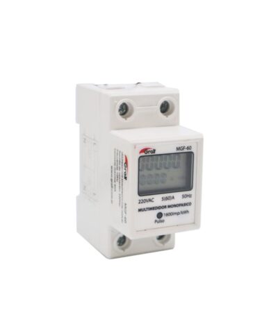 MULTIMEDIDOR MONOFASICO DE CONSUMO CON DISPLAY