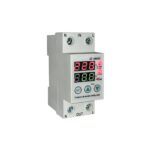 PROTECTOR DE TENSION MONOFASICO 63A VOLTIMETRO Y AMPERIMETRO