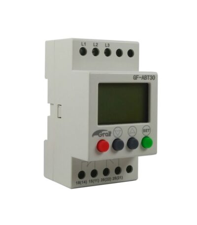 PROTECTOR DE TENSION TRIFASICO CONFIGURABLE CON VOLTIMETRO