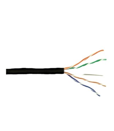 CABLE COMPUESTO UTP 4P CATEGORIA 6 EXTERIOR X 100MTS