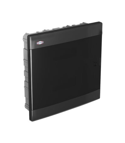 CAJA DE EMBUTIR PUERTA FUME LUXURY BLACK 36 DIN